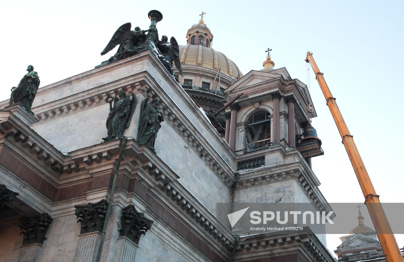 New Bells For St Isaac S Cathedral In St Petersburg Sputnik Mediabank