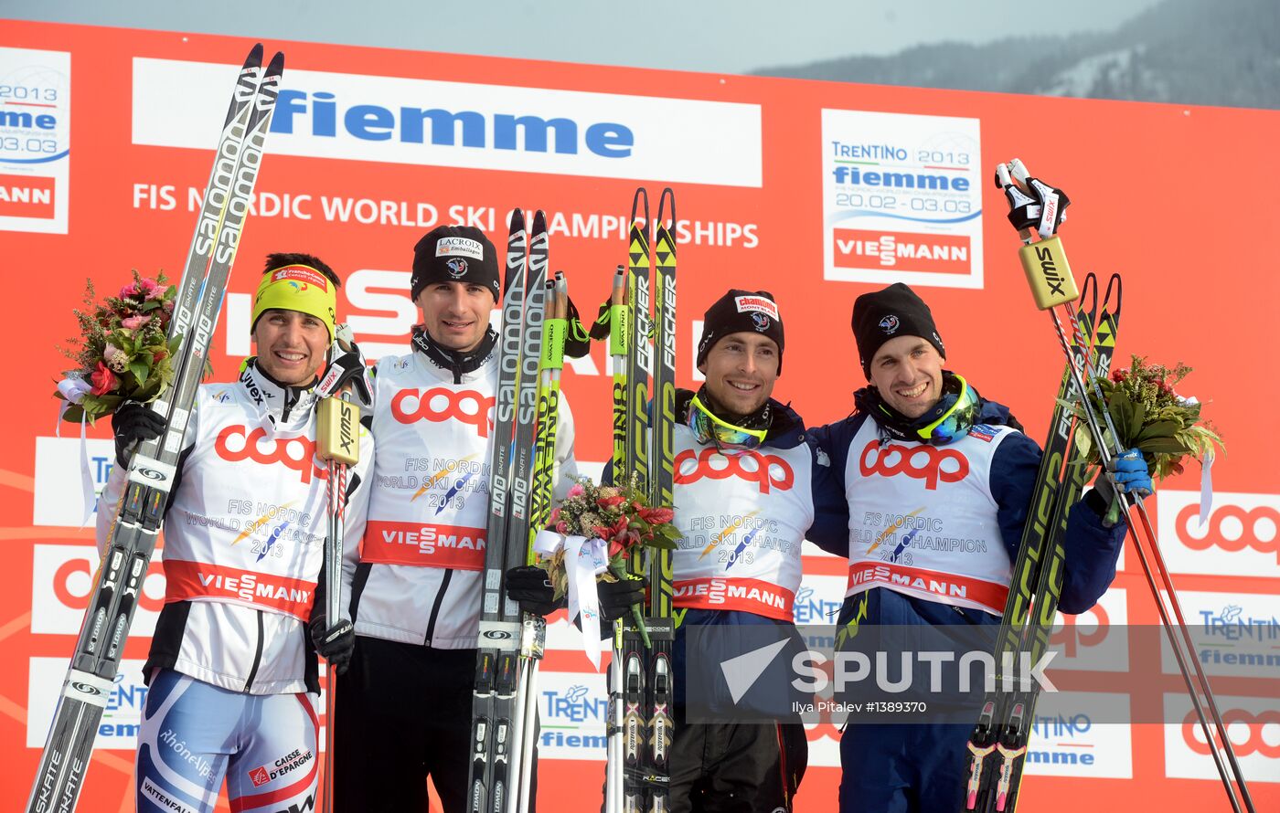FIS Nordic World Ski Championships. Team events Sputnik Mediabank