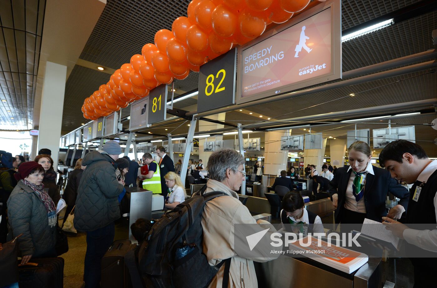 EasyJet flights start Sputnik Mediabank