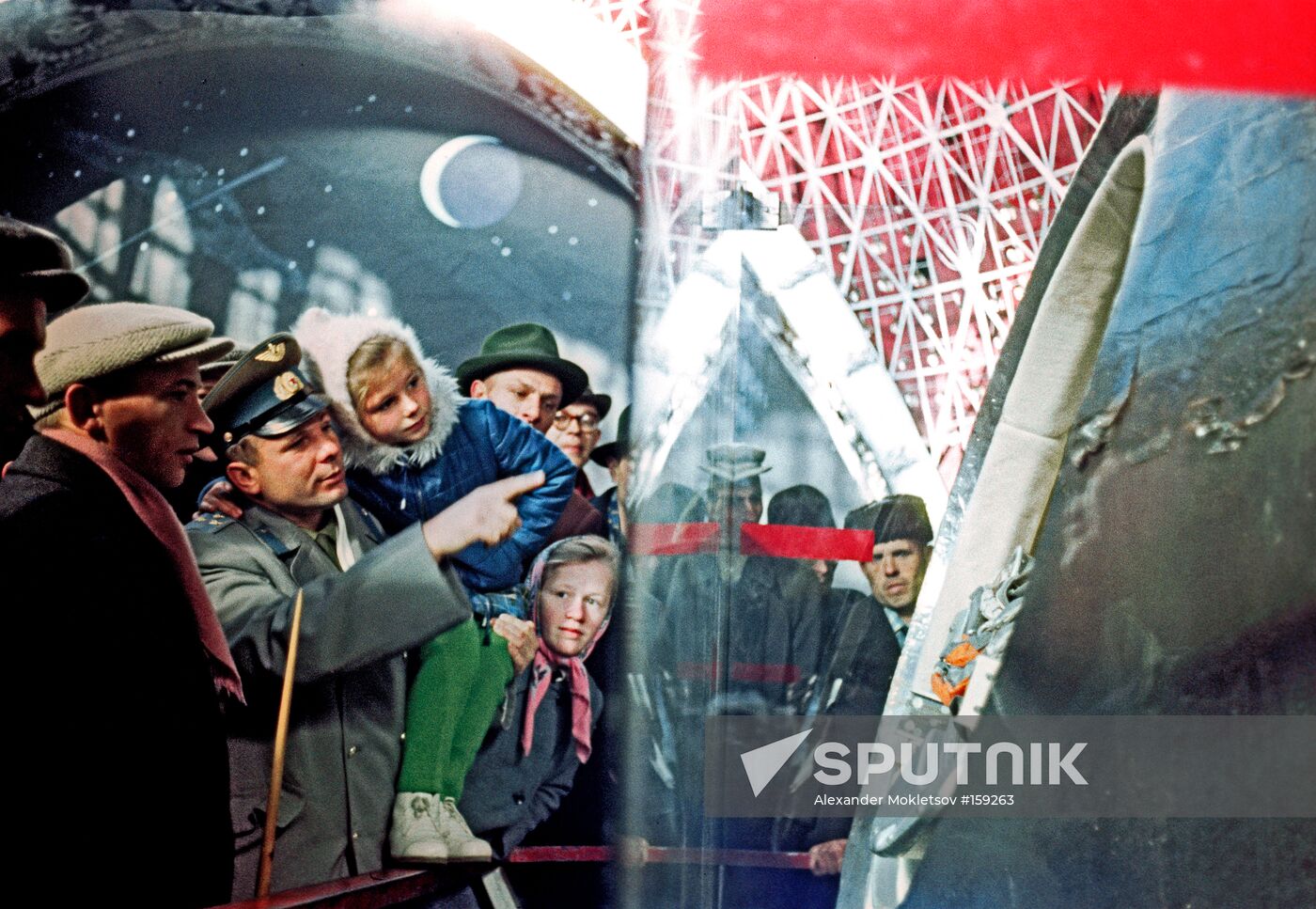 GAGARIN DAUGHTER VDNKH | Sputnik Mediabank