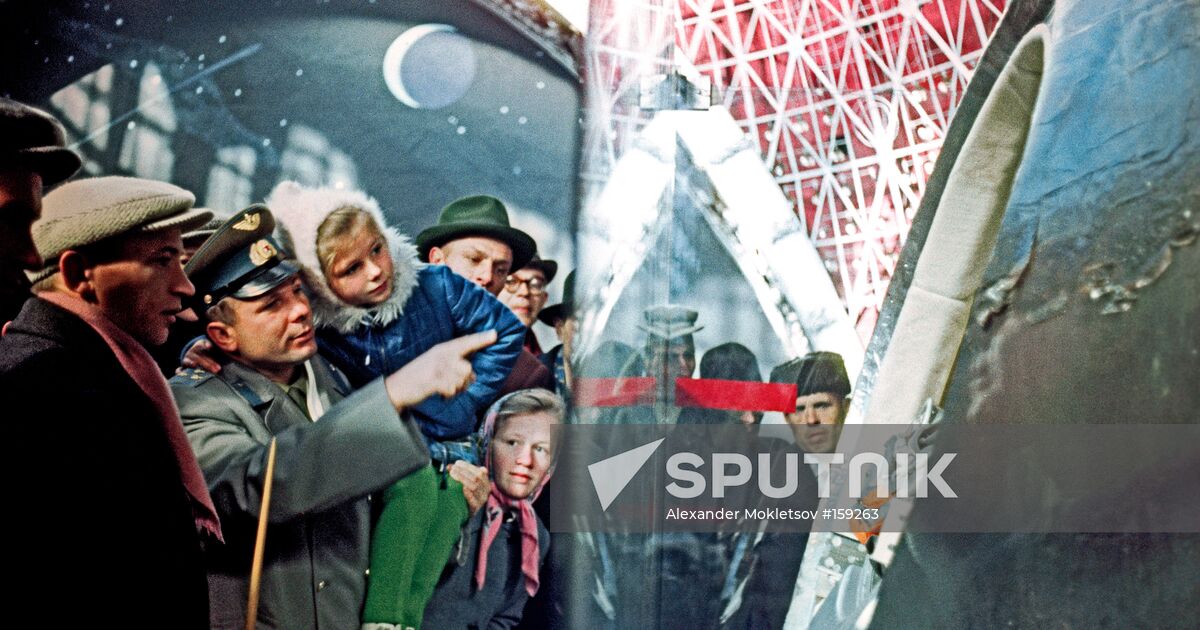 GAGARIN DAUGHTER VDNKH | Sputnik Mediabank