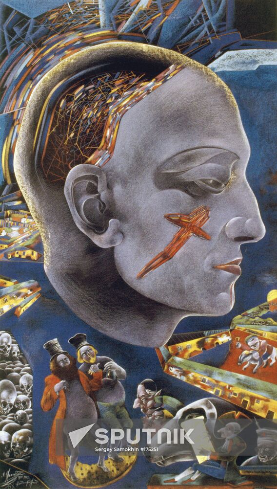 Mikhail Shemyakin self-portrait | Sputnik Mediabank
