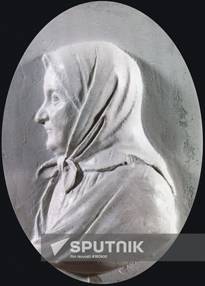 Arina Rodionovna Yakovleva Basrelief Sputnik Mediabank