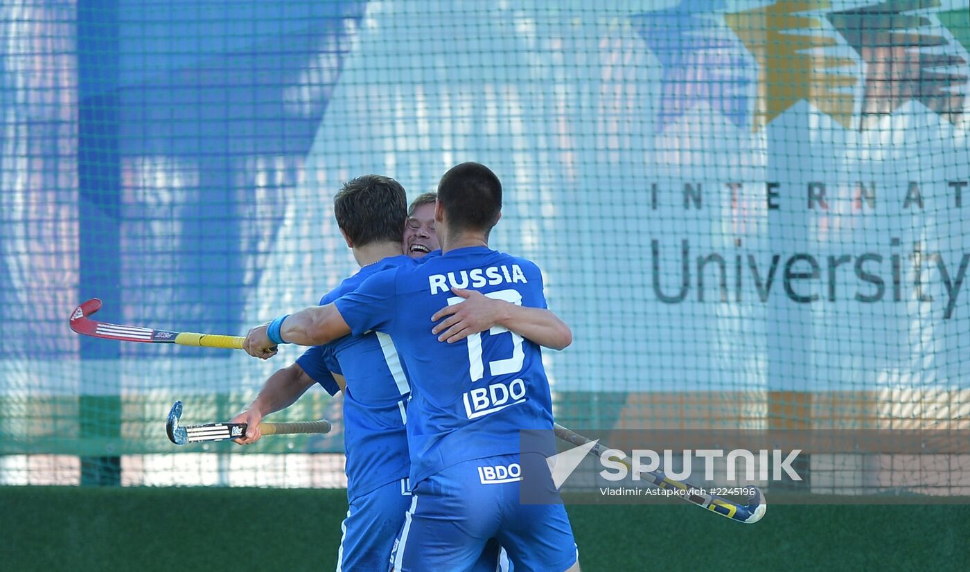 2013 Universiade. Day Ten. Field hockey Sputnik Mediabank