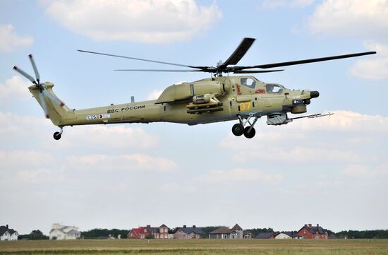 First demonstration flight of Mi-28UB helicopter | Sputnik Mediabank