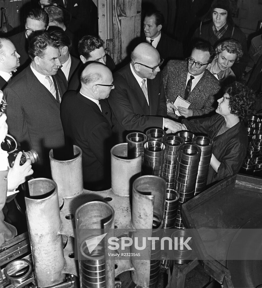 Finnish President Urho Kaleva Kekkonen visits Moscow | Sputnik Mediabank