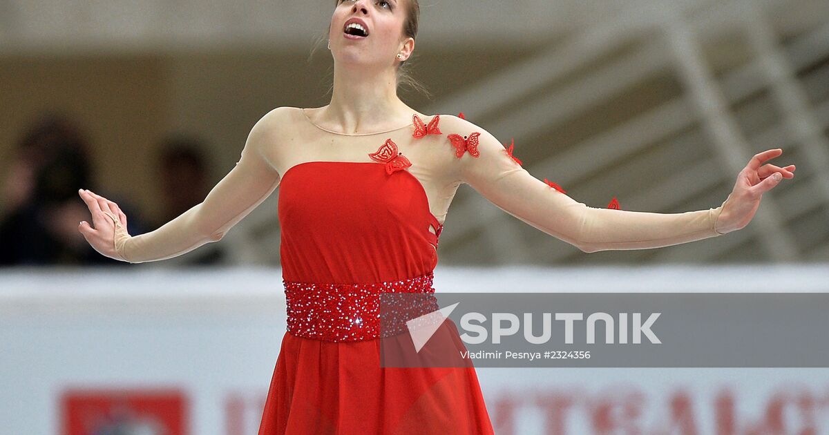 Grand Prix Figure Skating. 6th stage. Women. Short program Sputnik