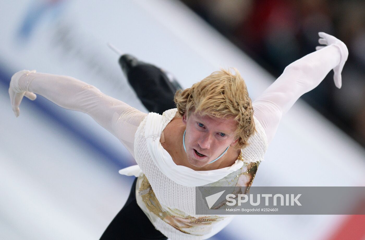 Grand Prix Figure Skating. 6th stage. Men. Short program Sputnik