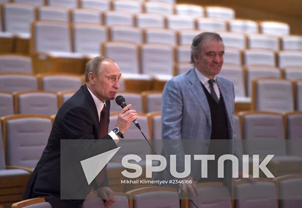 Vladimir Putin's working visit to St. Petersburg