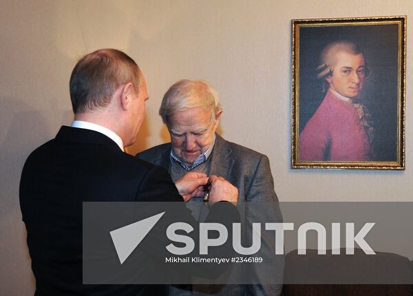 Vladimir Putin's working visit to St. Petersburg