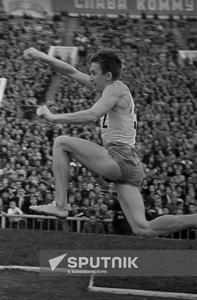 Track and field athlete Vitold Kreer Sputnik Mediabank