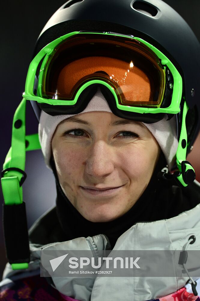 2014 Winter Olympics. Freestyle skiing. Women. Halfpipe | Sputnik Mediabank