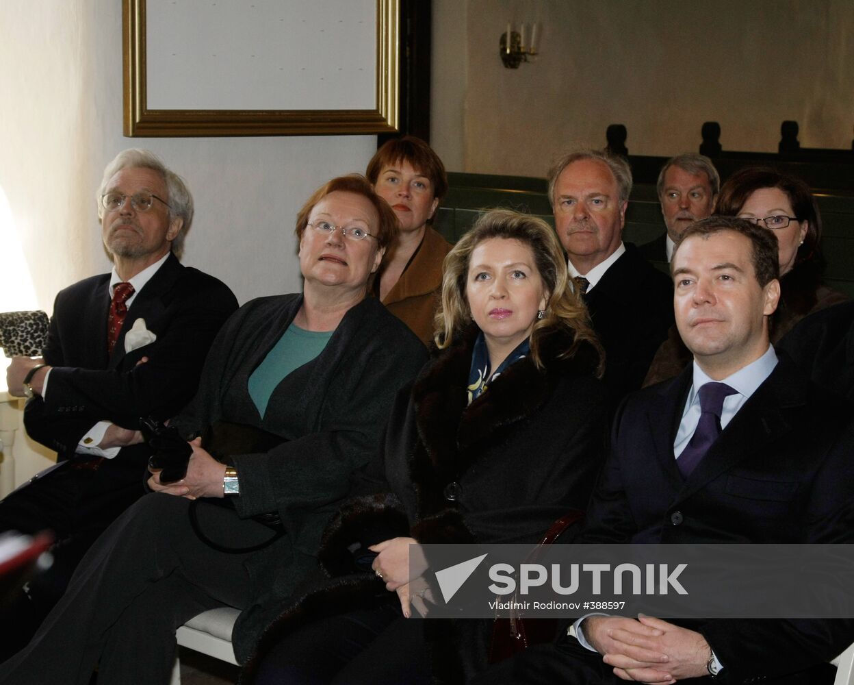 Second day of Dmitry Medvedev's state visit to Finland | Sputnik Mediabank