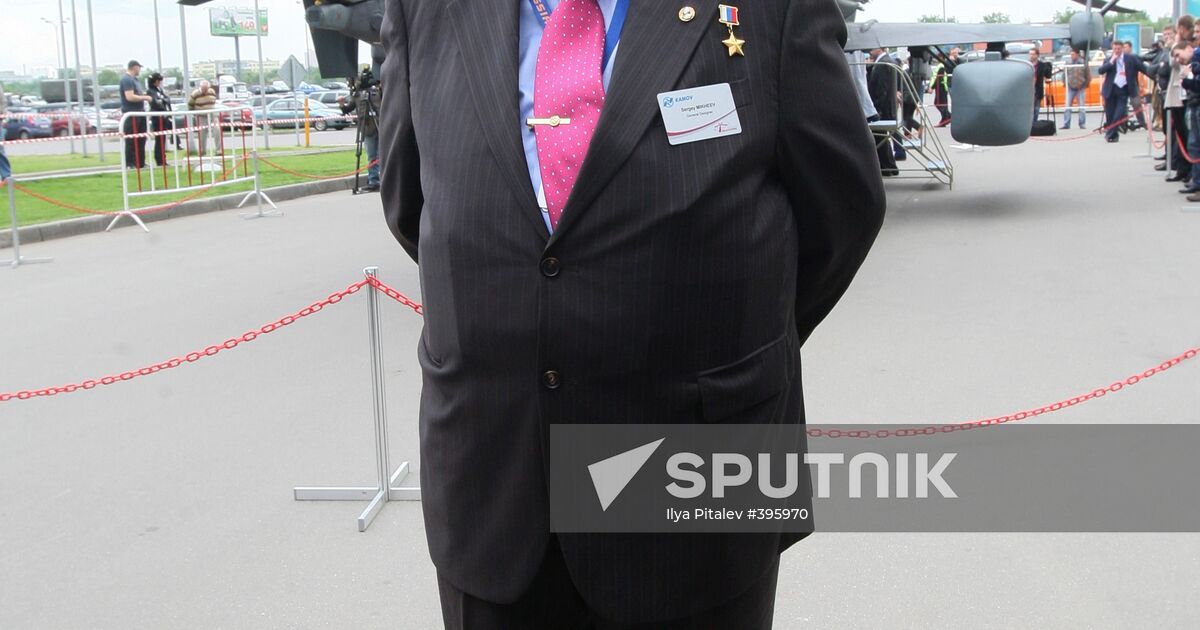 Kamov Design Bureau chief Sergei Mikheev Sputnik Mediabank