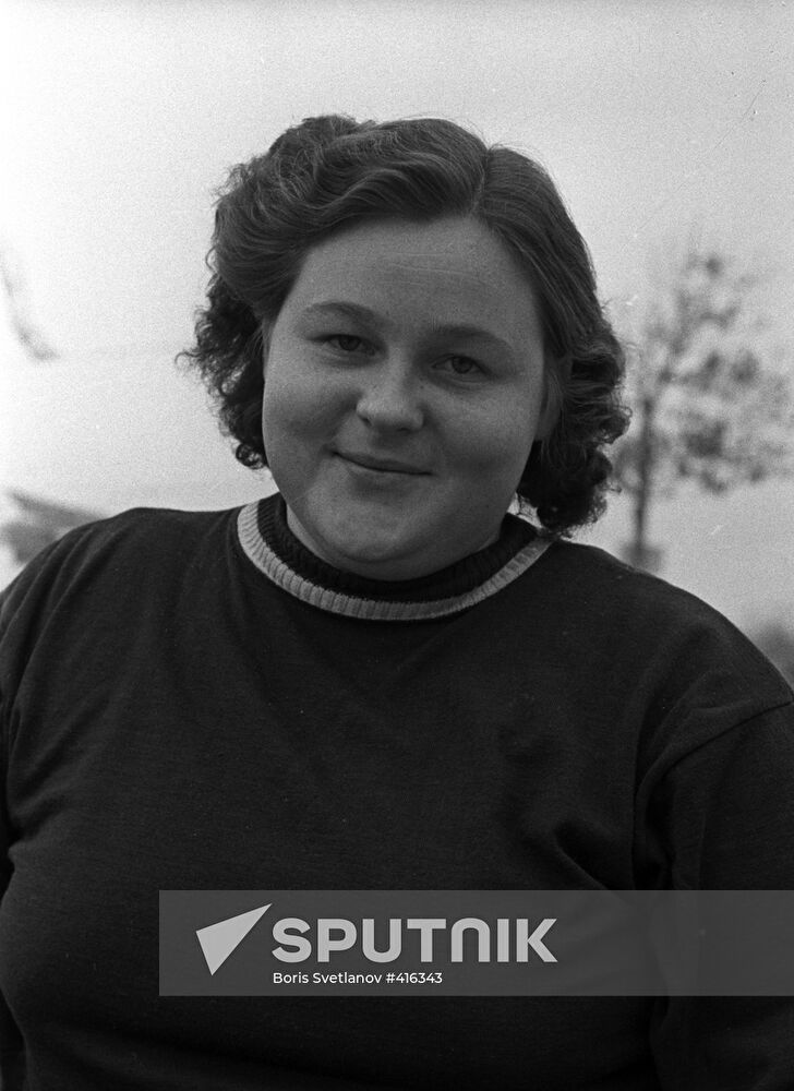 Track and field athlete Tamara Tyshkevich Sputnik Mediabank