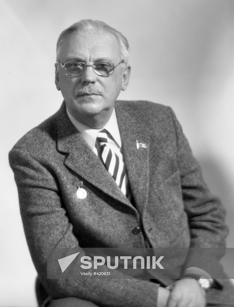 Soviet writer and poet Sergei Mikhalkov Sputnik Mediabank