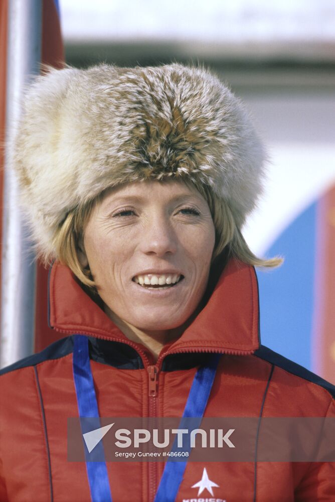 Athlete Zinaida Amosova Sputnik Mediabank