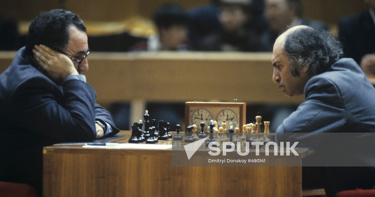 Grand Masters Tigran Petrosyan And Mikhail Tal Sputnik Mediabank
