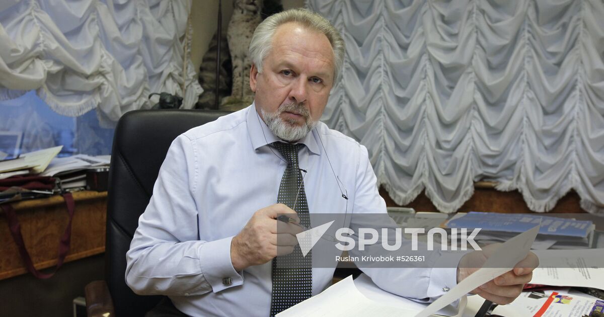 Moskovsky Komsomolets Editor-In-Chief Pavel Gusev | Sputnik Mediabank