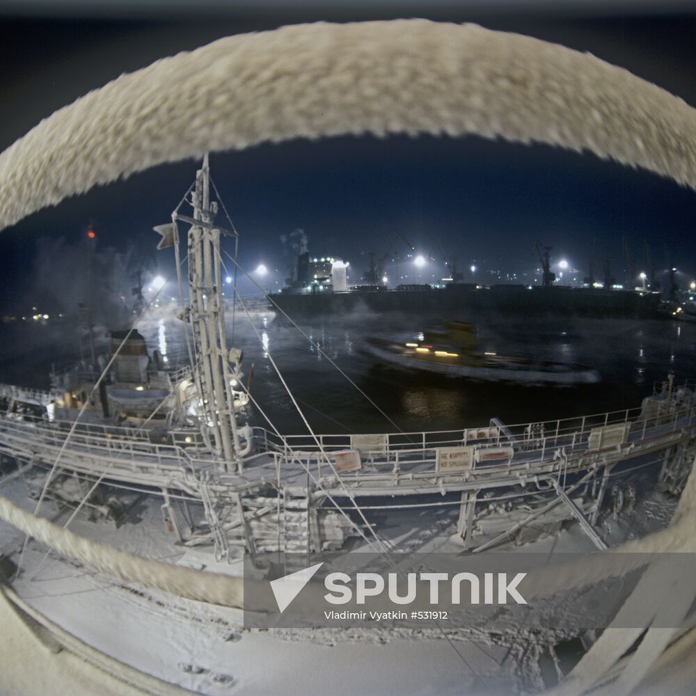The Murmansk port Sputnik Mediabank