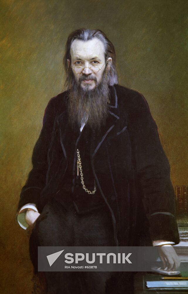 KRAMSKOI PORTRAIT SUVORIN RUSSIAN MUSEUM | Sputnik Mediabank