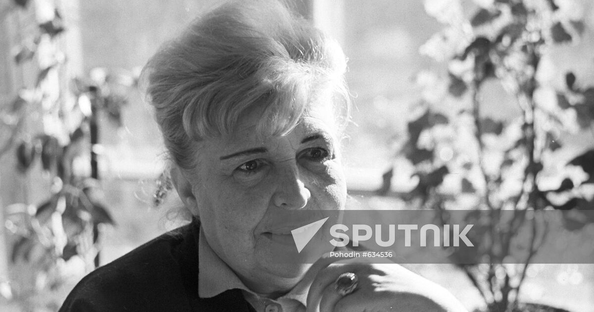 Writer Galina Serebryakova | Sputnik Mediabank