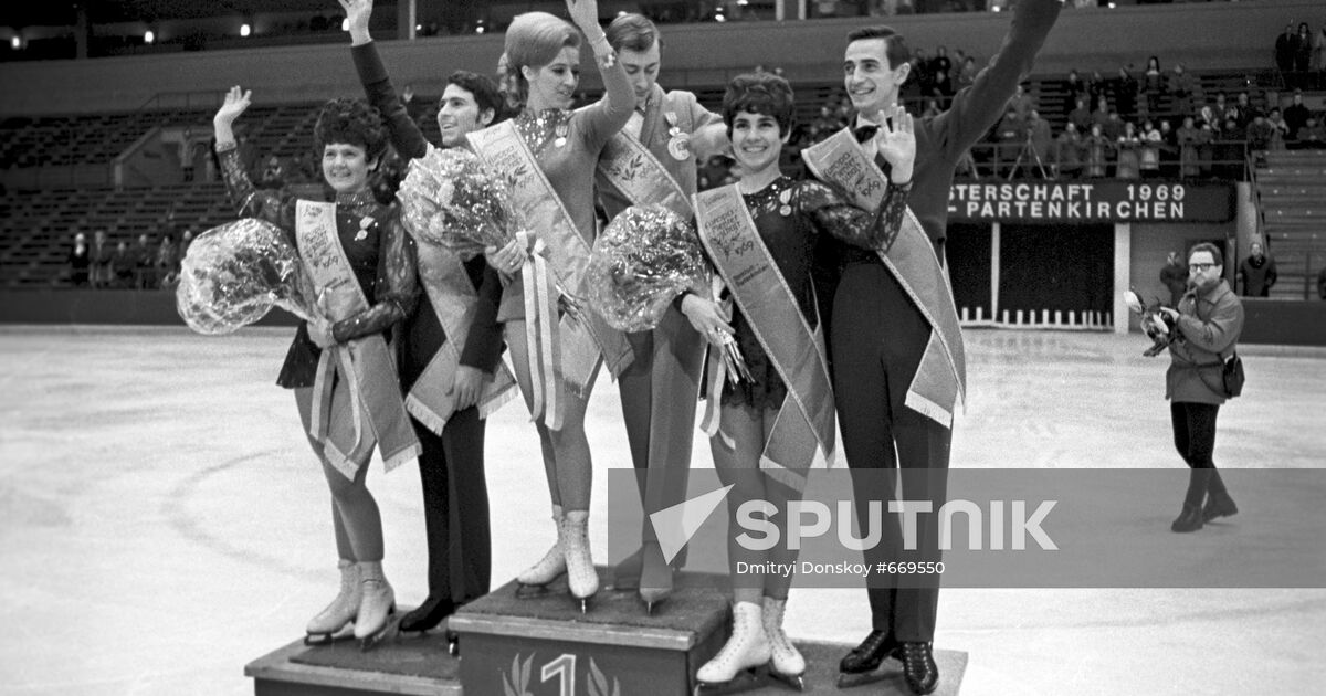 European Ice Skating Championship Prize Winners Sputnik Mediabank