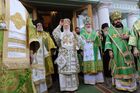 Patriarch Kirill holding Divine Liturgy on Pentecost