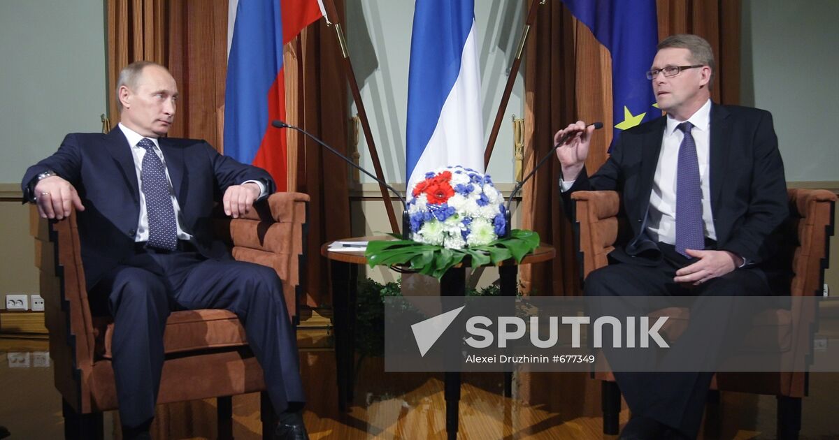 Vladimir Putin on working visit to Republic of Finland Sputnik Mediabank