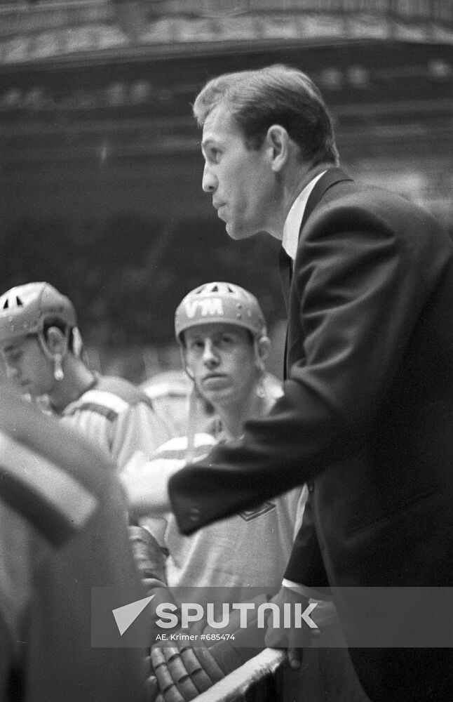 Coach Boris Mayorov Sputnik Mediabank
