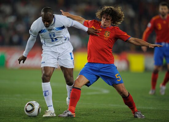 2010 FIFA World Cup. Spain vs. Honduras Sputnik Mediabank