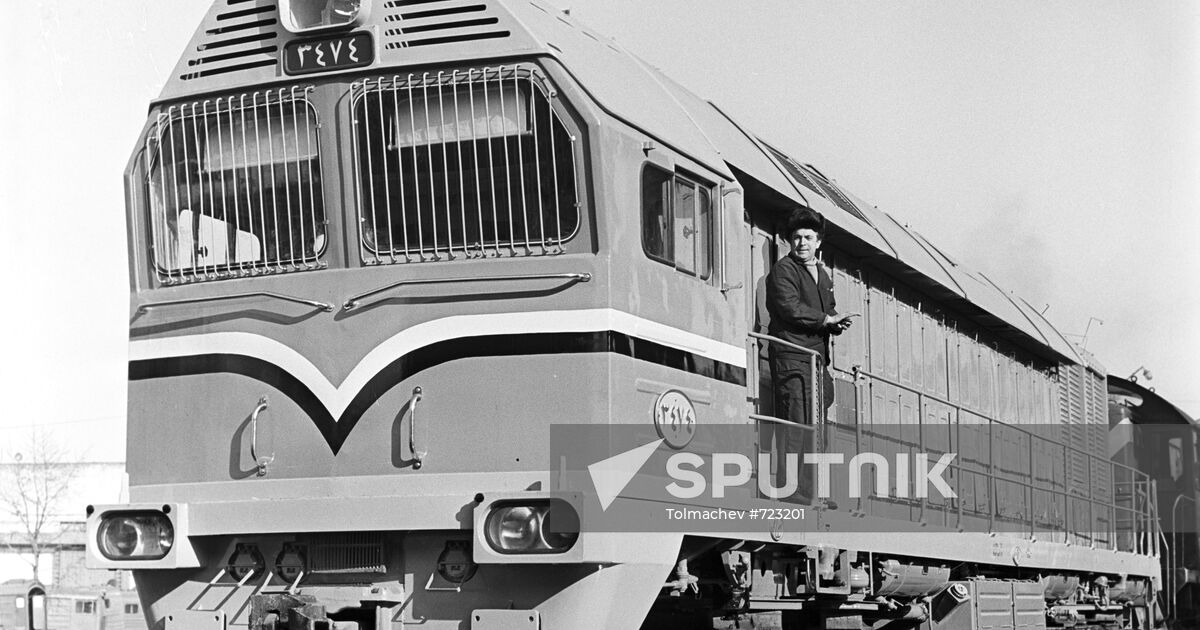TE-114 diesel locomotive | Sputnik Mediabank