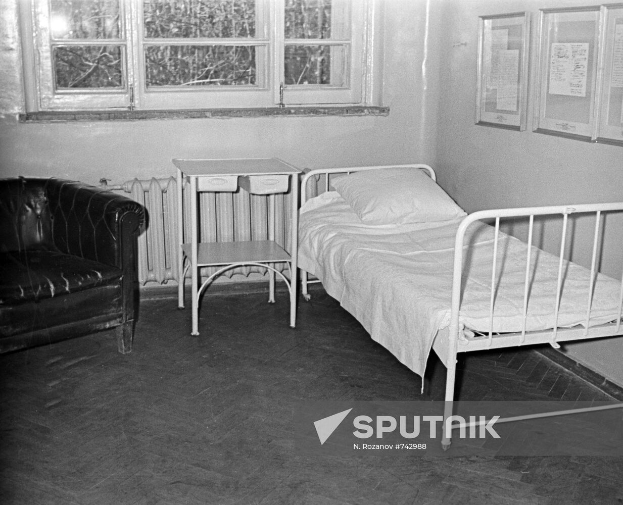 Soldatenkovskaya Hospital ward where Vladimir Lenin was treated ...