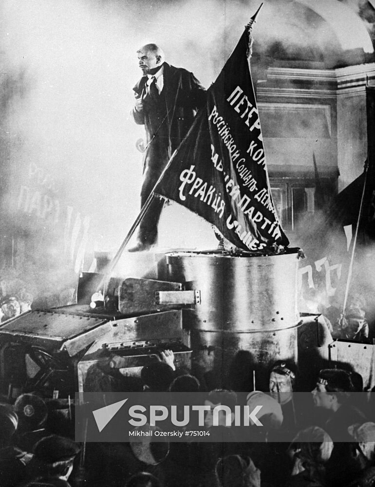 Worker Vasily Nikandrov, first actor to play Lenin | Sputnik Mediabank