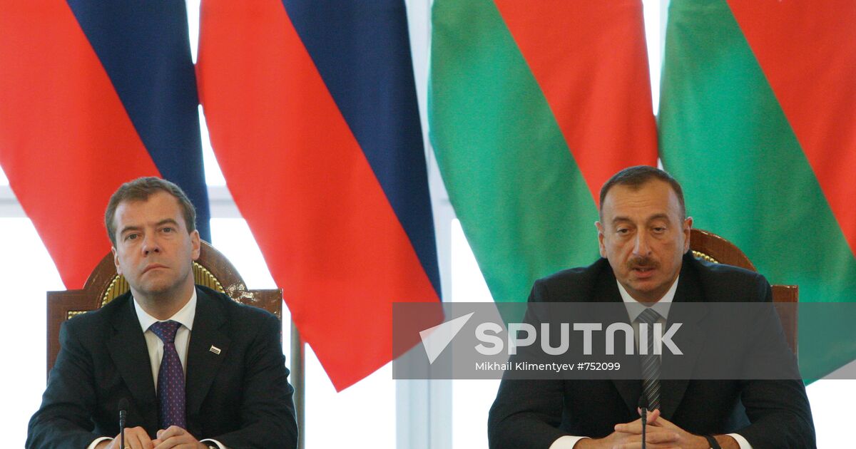 Dmitry Medvedev #39 s official visit to Azerbaijan Day Two Sputnik Mediabank