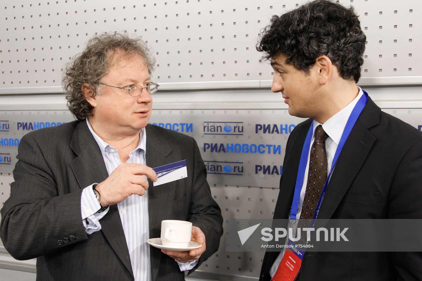 Nikolai Zlobin and Samuel Charap | Sputnik Mediabank