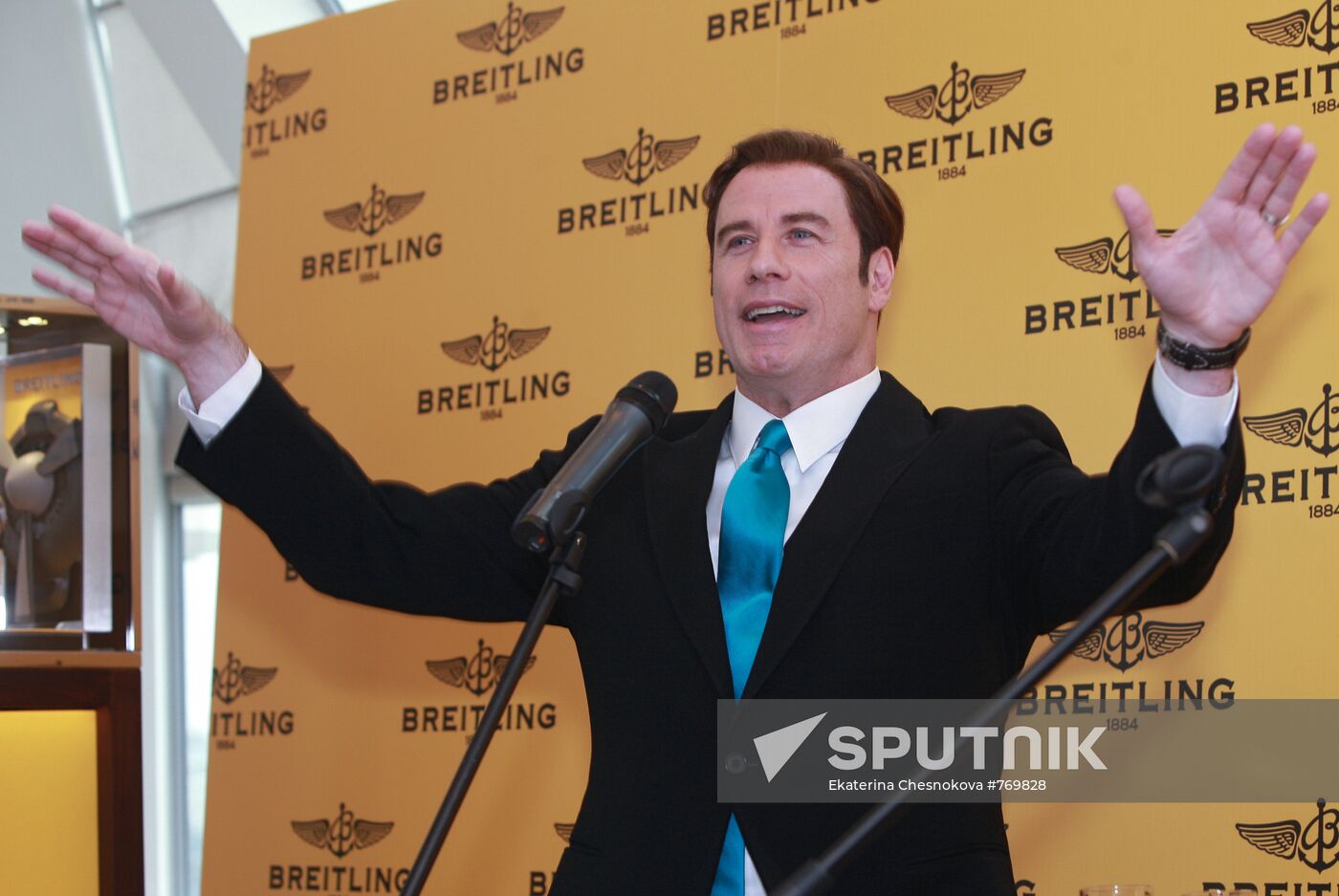 John travolta breitling top ad