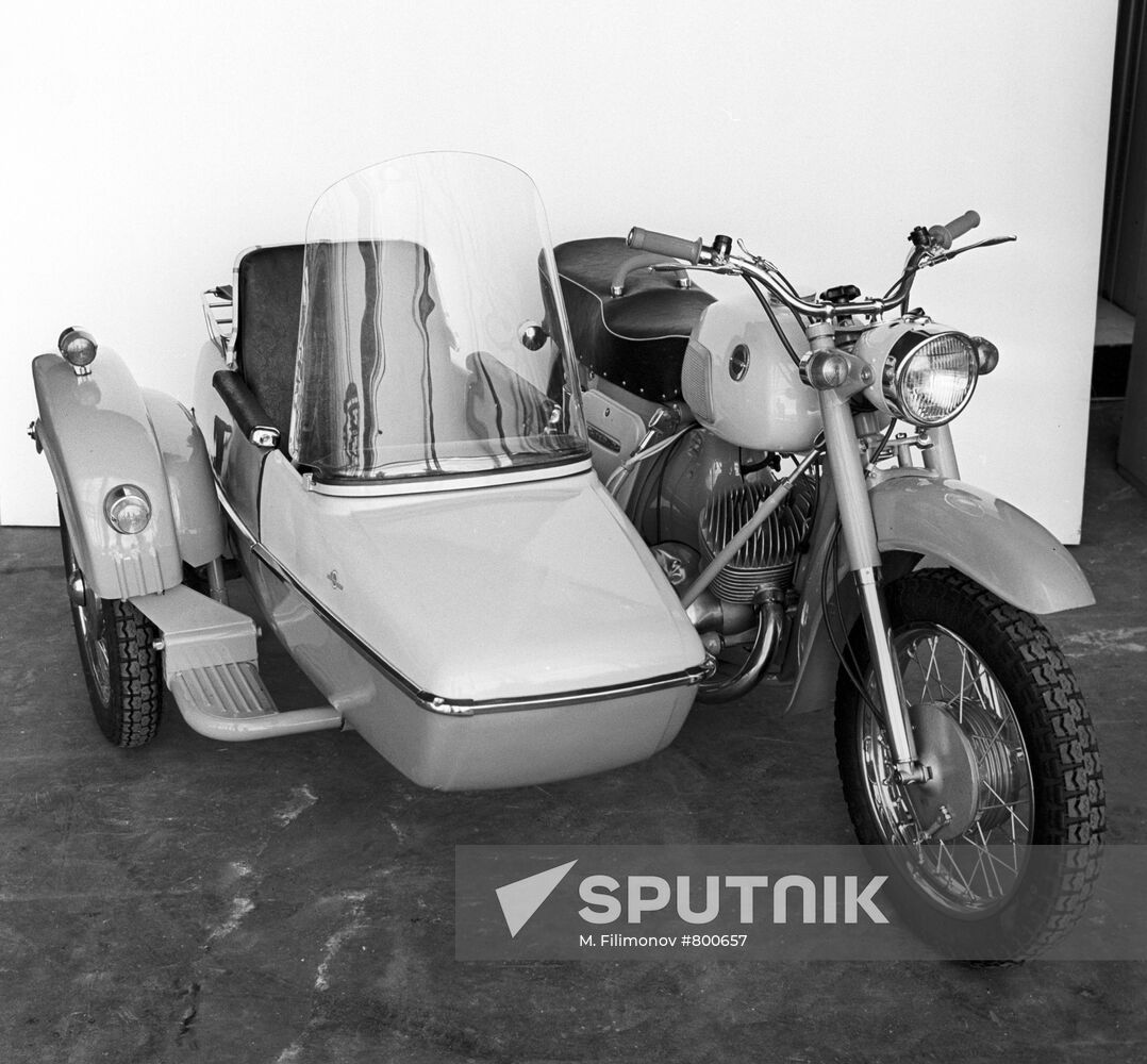 Izh Yupiter 3 sidecar motorcycle Sputnik Mediabank