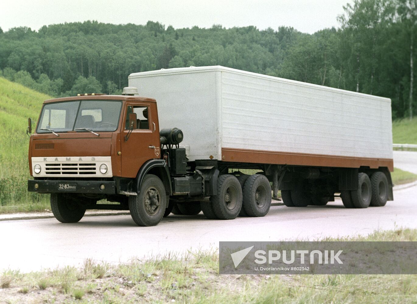 KamAZ-5410-OdAZ-9770 articulated truck | Sputnik Mediabank