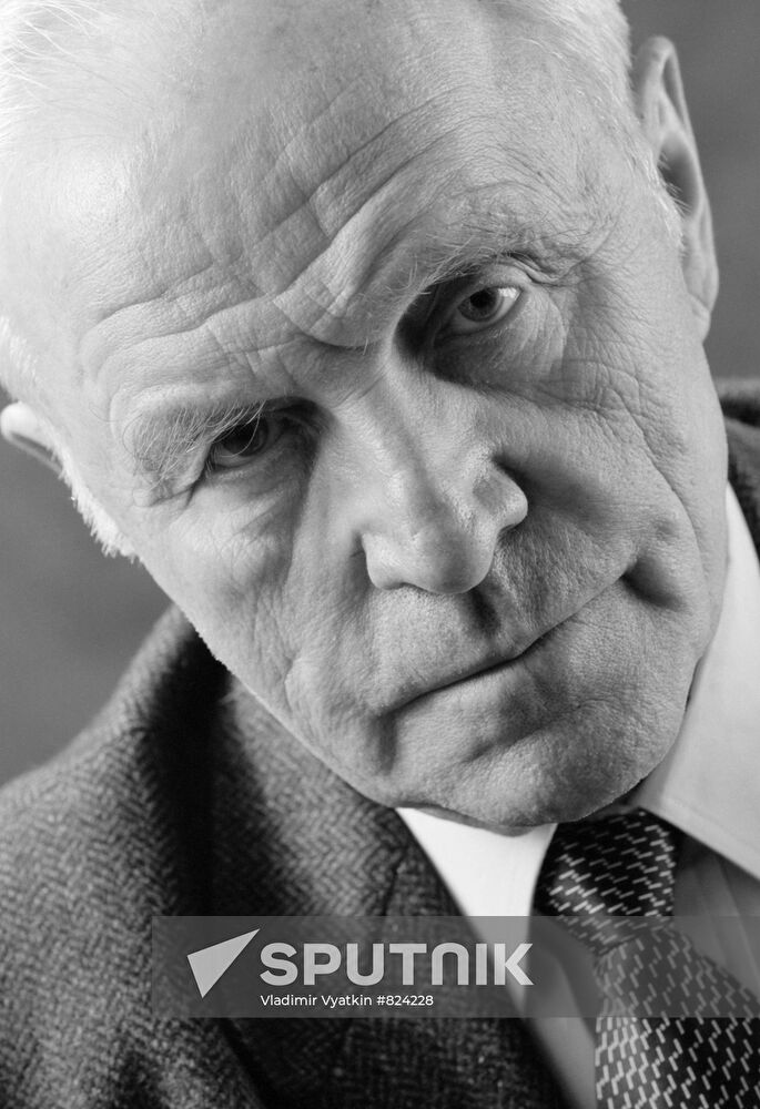 People's Artist of USSR Mikhail Ulyanov Sputnik Mediabank