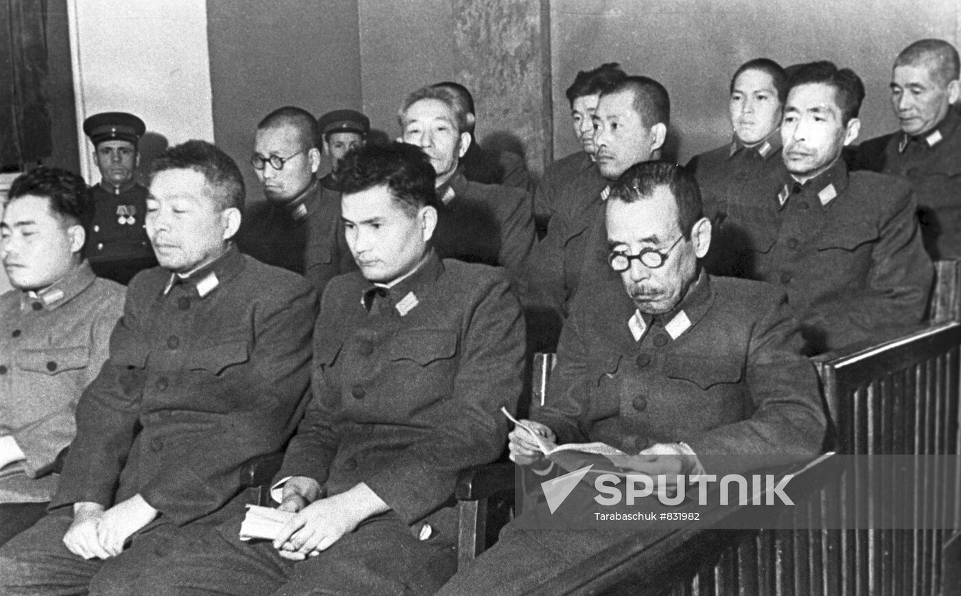 Former Japanese Army Personnel On Trial Sputnik Mediabank former-japanese-army-personnel-on-trial-sputnik-mediabank