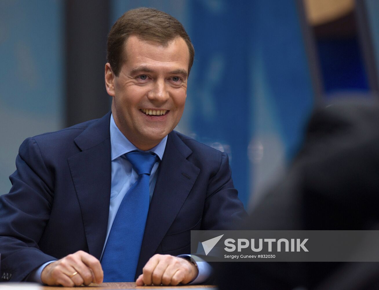 Dmitry Medvedev gives year-end live interview to top channels Sputnik