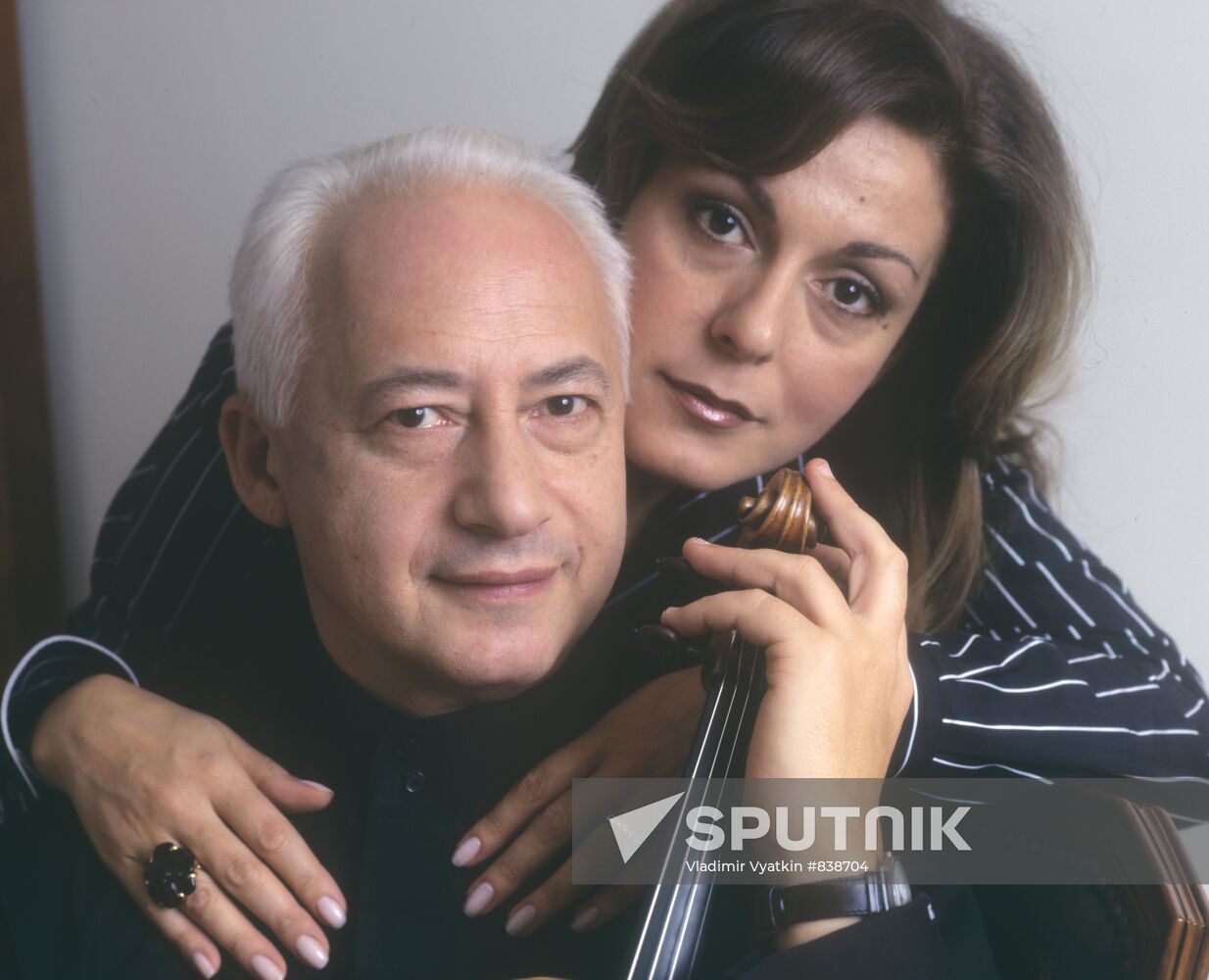 People's Artist of USSR Vladimir Spivakov and Sati Spivakova | Sputnik ...