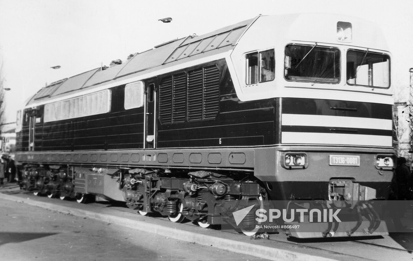 Diesel locomotive TE-136 | Sputnik Mediabank