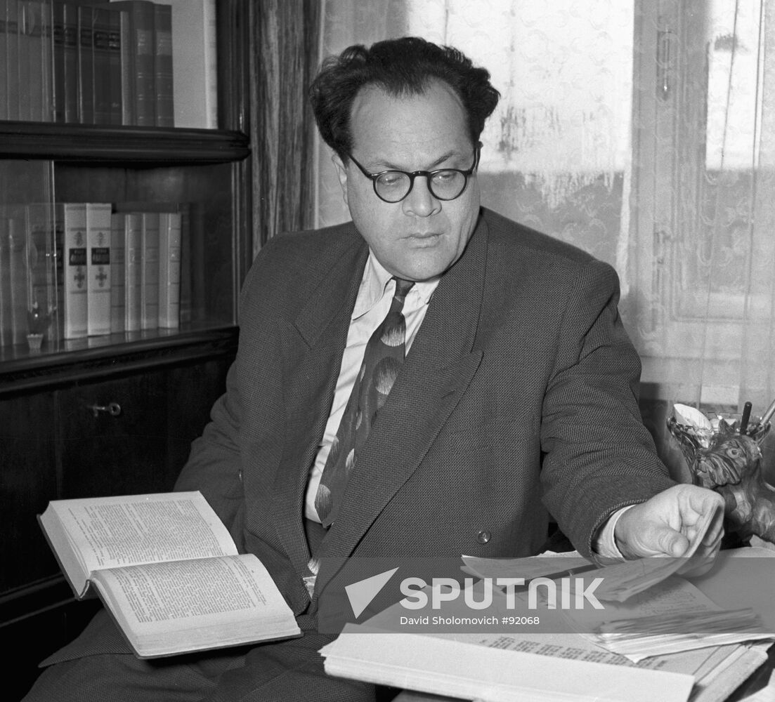 Poet Mikhail Matusovsky | Sputnik Mediabank