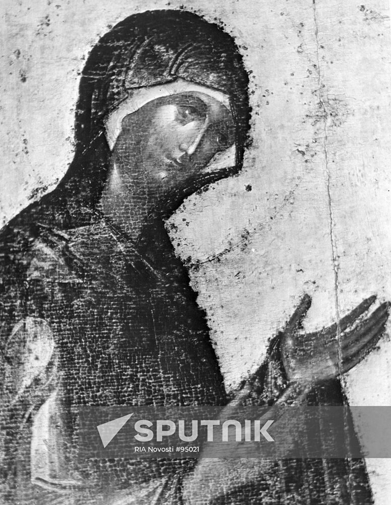 ICON "THE BLESSED VIRGIN" FEOFAN GREK | Sputnik Mediabank