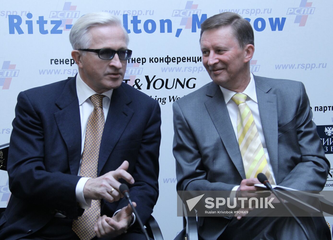 Alexander Shokhin and Sergei Ivanov | Sputnik Mediabank