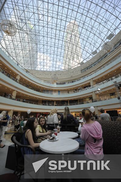 Opening of Afimoll City shopping mall