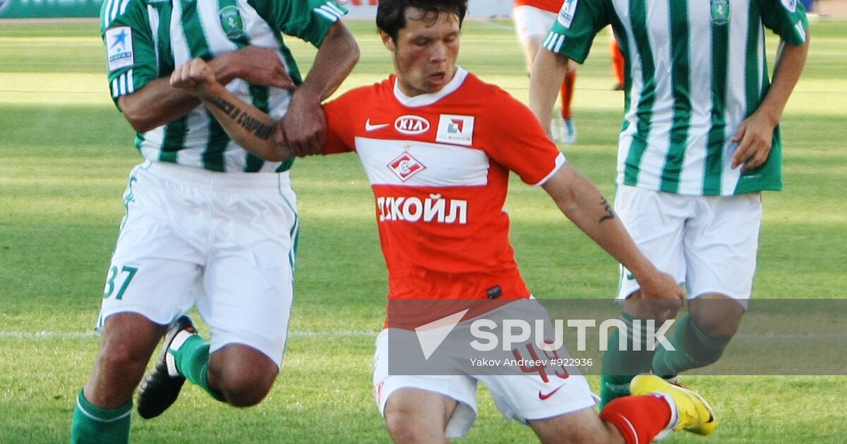 Football. Russian Premier League. Tom vs. Spartak Sputnik Mediabank