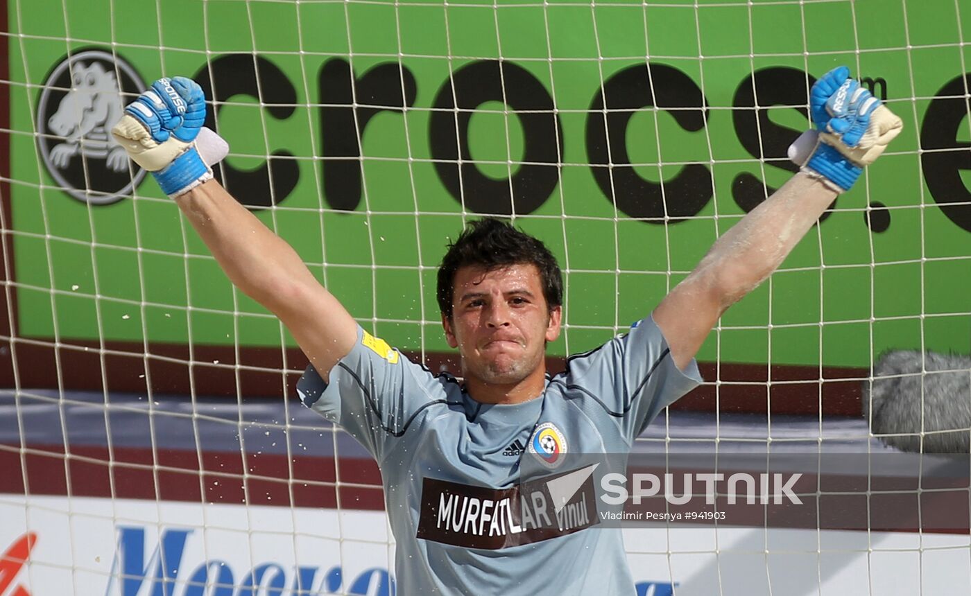Beach Soccer. Euroleague Superfinal 2011 Sputnik Mediabank